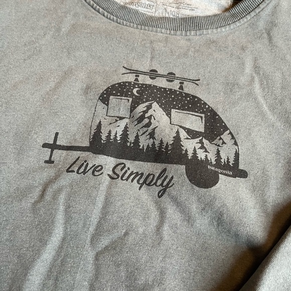 Women's Patagonia Live Simply Graphic Sweatshirt - Picture 3 of 7